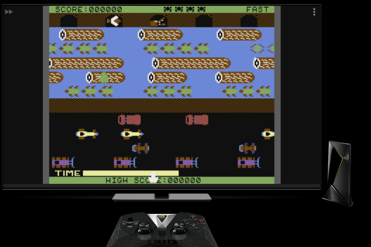 C64.emu on NVidia Shield